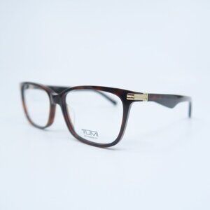 Tumi VTU015 0722 55mm Havana Rectangle New Women's Eyeglasses Frames.